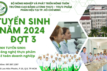 THÔNG BÁO TUYỂN SINH NĂM 2024 - ĐỢT 3