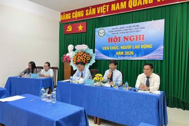 HỘI NGHỊ VIÊN CHỨC, NGƯỜI LAO ĐỘNG NĂM 2026