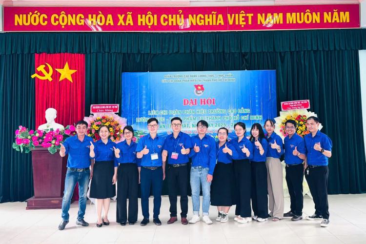 ĐẠI HỘI LIÊN CHI ĐOÀN PHÂN HIỆU TRƯỞNG CAO ĐẲNG LTTP TẠI TP. HỒ CHÍ MINH